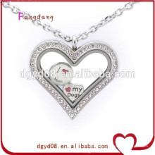 2014 Fashion floating locket wholesale crystal pendant